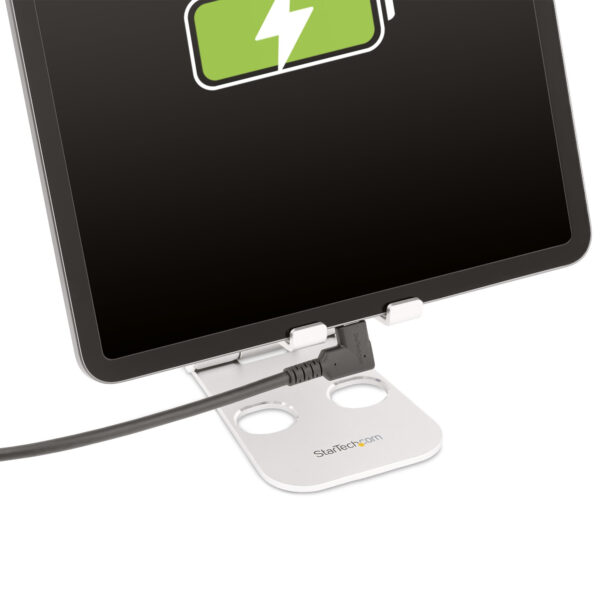 StarTech.com 50cm Haakse USB-C Kabel, Rugged, USB 3.2 Gen 2 (10 Gbps), USB C naar C Data transfer Kabel met Rechte Hoek, 4K 60Hz - Afbeelding 7