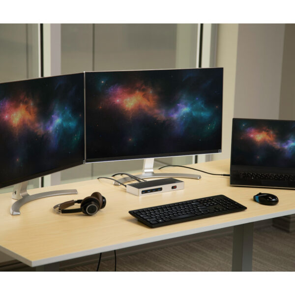 StarTech.com Hybride dual 4K USB-C docking station - met 6x USB 3.0 poorten - USB-A compatibel - Afbeelding 6