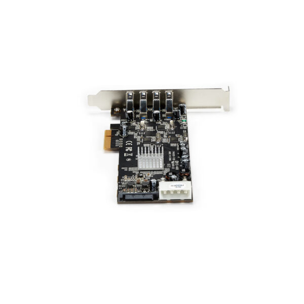 StarTech.com 4-poorts PCI Express (PCIe) SuperSpeed USB 3.0 kaartadapter met 4 speciale 5 Gbps kanalen UASP SATA/LP4-voeding - Afbeelding 13