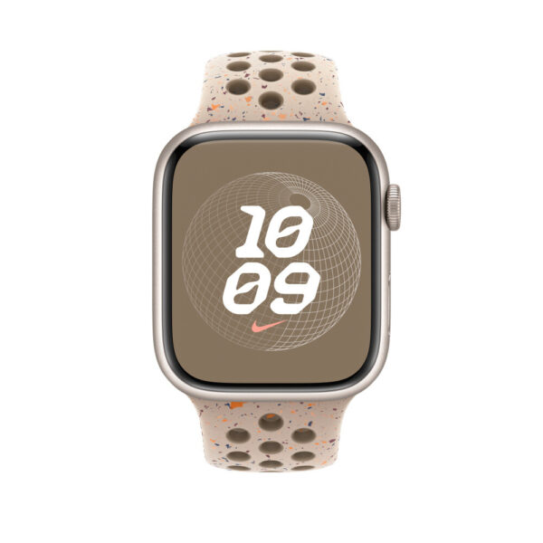 Apple MUV63ZM/A slimme draagbare accessoire Band Beige Aluminium, Fluorelastomeer - Afbeelding 3