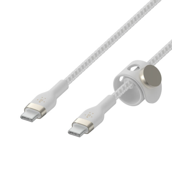 Belkin BOOST↑CHARGE PRO Flex USB-kabel USB 2.0 3 m USB C Wit - Afbeelding 4