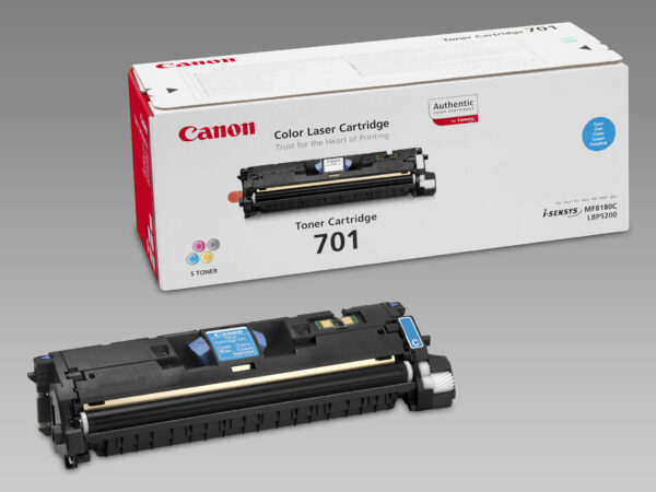 Canon 701 tonercartridge 1 stuk(s) Origineel Cyaan