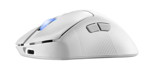 ASUS ROG Keris II Ace Wireless AimPoint White muis Gamen Rechtshandig RF Wireless + Bluetooth + USB Type-A Optisch 42000 DPI - Afbeelding 5
