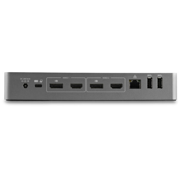 StarTech.com Universele Laptop Docking Station, Hybrid USB-C & USB-A Dock, Dual 4K DP & HDMI, 100W PD, Mac / Windows / Chrome OS - Afbeelding 5