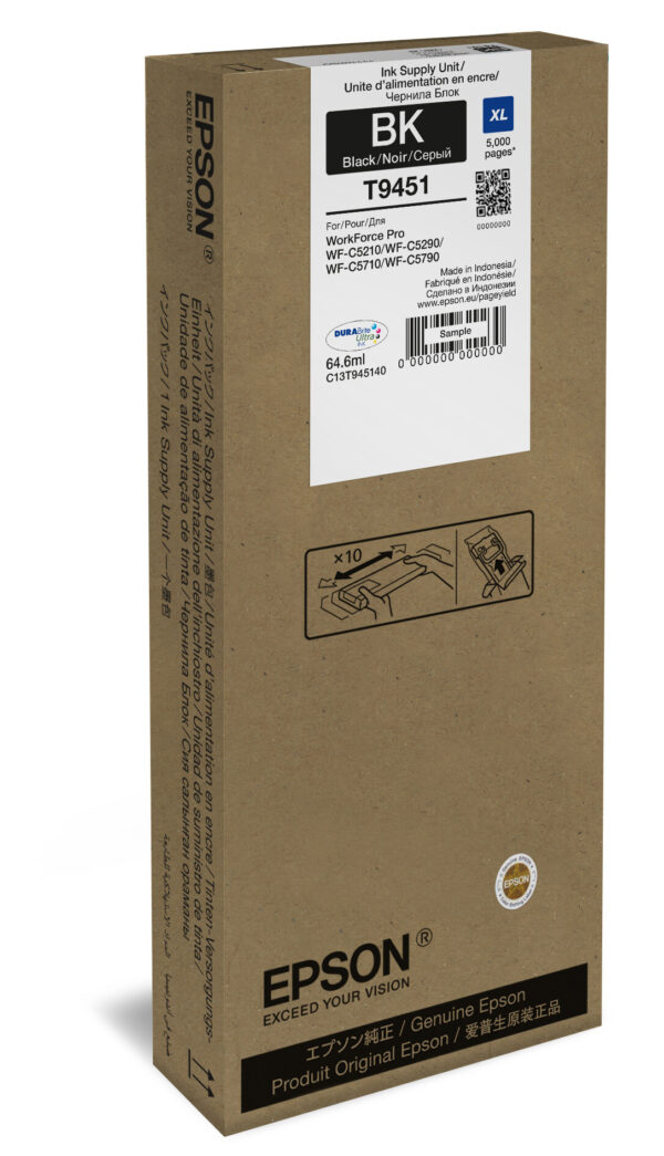Epson WF-C5xxx Series Ink Cartridge XL Black - Afbeelding 3