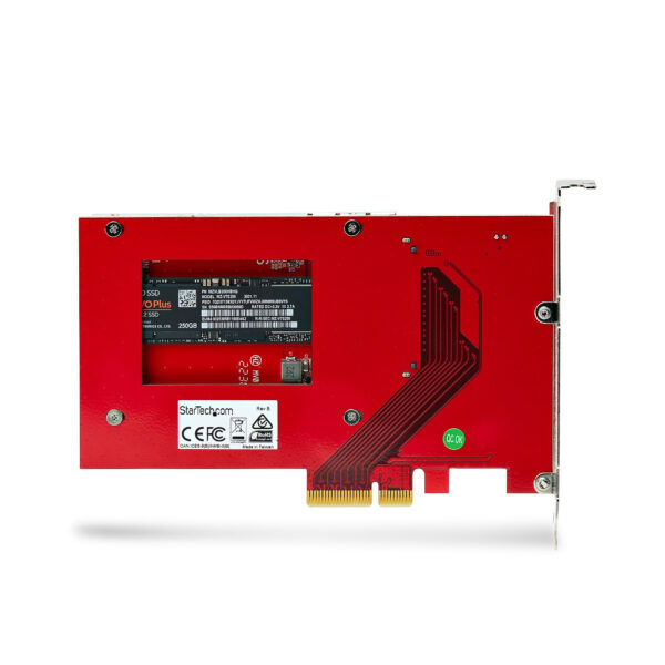 StarTech.com M.2 naar U.3 Adapter voor M.2 NVMe SSDs, PCIe M.2 Schijf naar 2.5inch U.3 (SFF-TA-1001) Host Adapter/Converter, TAA - Afbeelding 7