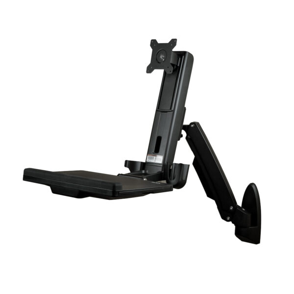 StarTech.com Wand monteerbaar zit-sta bureau werkplek één monitor - Afbeelding 5