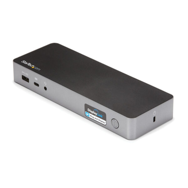 StarTech.com Universele Laptop Docking Station, Hybrid USB-C & USB-A Dock, Dual 4K DP & HDMI, 60W PD, Mac / Windows / Chrome OS, - Afbeelding 2