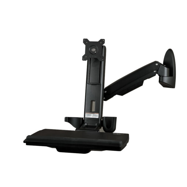 StarTech.com Wand monteerbaar zit-sta bureau werkplek één monitor - Afbeelding 2