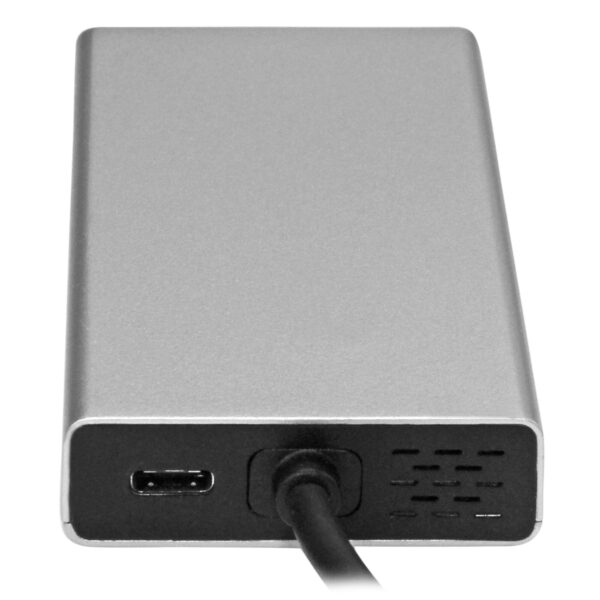 StarTech.com USB-C Multiport Adapter, USB-C Travel Dock met 4K HDMI, 60W Power Delivery Passthrough, GbE, 2pt USB-A 3.0 Hub, USB - Afbeelding 6
