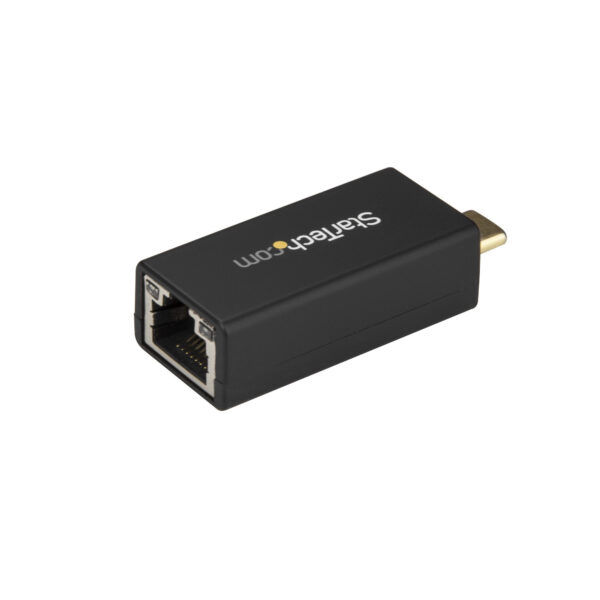 StarTech.com USB-C naar Gigabit Ethernet Adapter, 1Gbps NIC USB 3.0/USB 3.1 Type C Netwerk Adapter, 1GbE USB-C naar RJ45/LAN Poo - Afbeelding 2