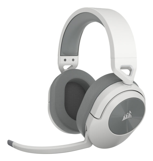 Corsair HS55 WIRELESS Headset Draadloos Hoofdband Gamen Bluetooth Wit