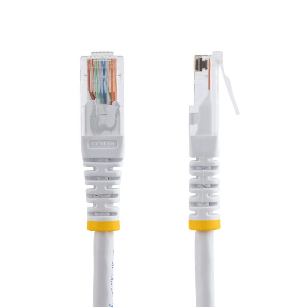 StarTech.com 15 m Cat5e Gegoten RJ45 UTP Netwerkkabel Wit - Afbeelding 3