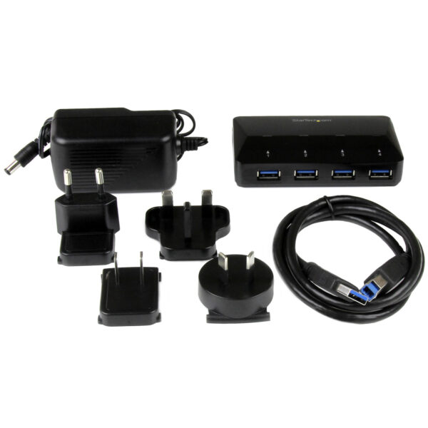 StarTech.com 4-Poorts USB 3.0 Hub met specifieke oplaadpoort - 5Gbps - 1 x 2.4A poort - Afbeelding 4