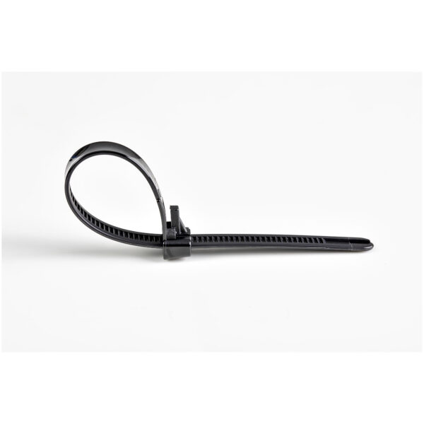 StarTech.com 15 cm Zwarte Herbruikbare Kabelbinders 7 mm Breed, 35 mm Bundeldiameter, 22 kg Treksterkte Hersluitbare Nylon Snelb - Afbeelding 4