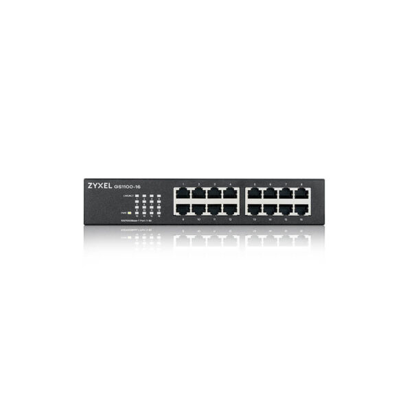 Zyxel GS1100-16 Unmanaged Gigabit Ethernet (10/100/1000) - Afbeelding 8