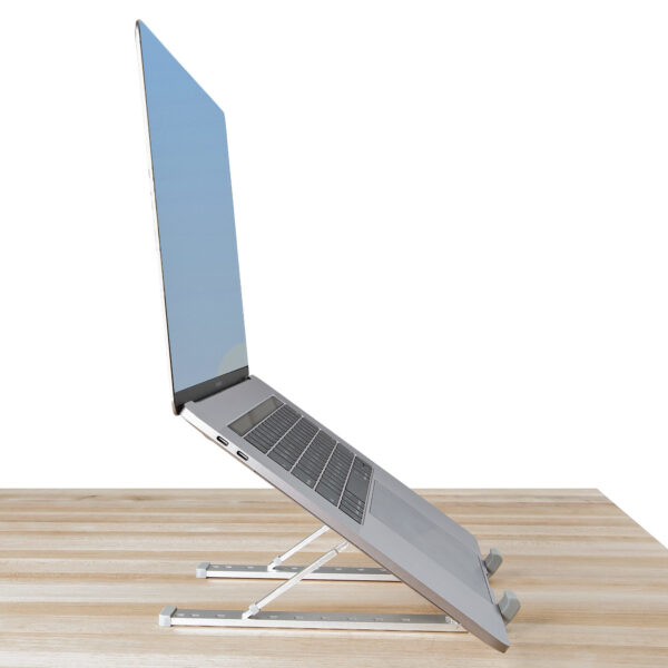 StarTech.com Inklapbare Laptopstandaard, Verstelbare Hoek, Ergonomische Laptophouder, Draagvermogen 10Kg, Ventileren/Kantelen/Ve - Afbeelding 12