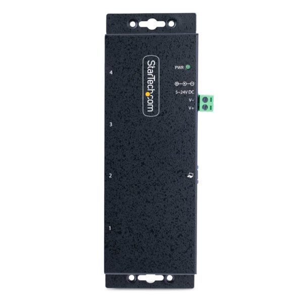 StarTech.com 4-Port Industrial USB 3.0 Hub, 5Gbps, Rugged USB Hub met ESD en Overspanningsbeveiliging, DIN/Wand/Bureau Monteerba - Afbeelding 5