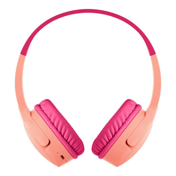 Belkin SoundForm Mini Headset Draadloos Hoofdband Oproepen/muziek USB Type-C Roze - Afbeelding 2