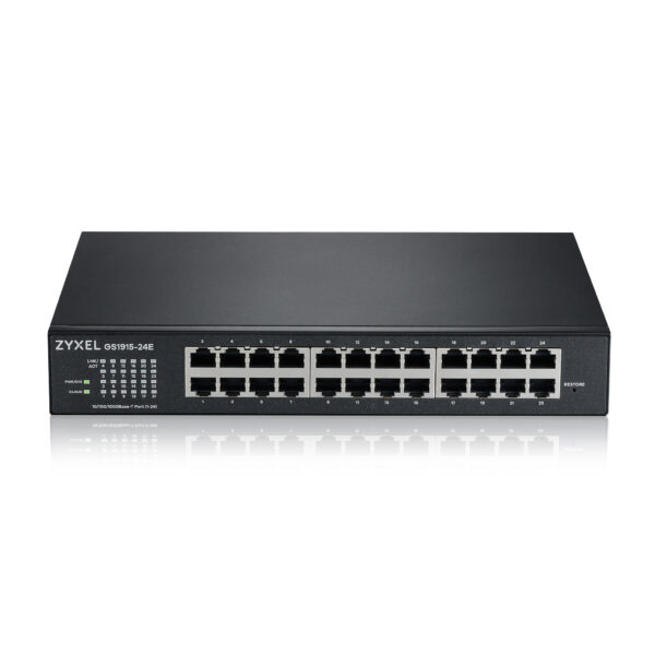 Zyxel GS1915-24E Managed L2 Gigabit Ethernet (10/100/1000) 1U Zwart - Afbeelding 3