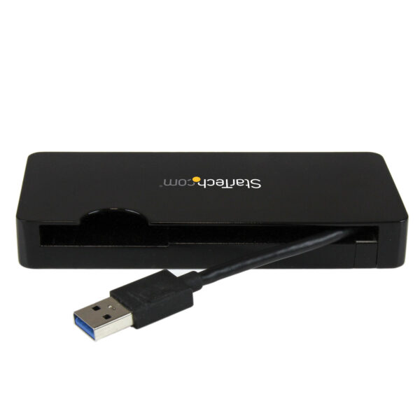 StarTech.com Reis docking station voor laptops - HDMI of VGA - USB 3.0 - Afbeelding 3
