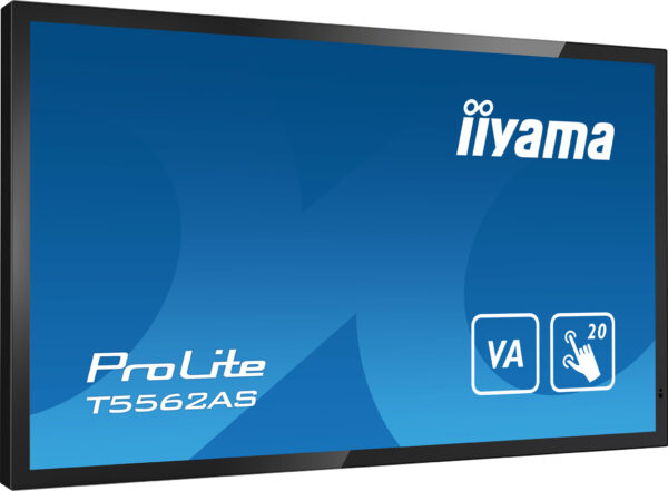iiyama T5562AS-B1 beeldkrant Interactief flatscreen 138,7 cm (54.6") VA 500 cd/m² 4K Ultra HD Zwart Touchscreen Type processor A - Afbeelding 11