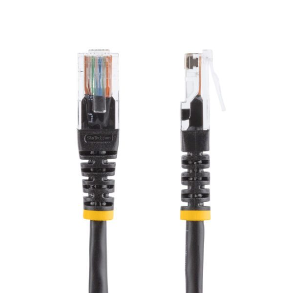 StarTech.com 15 m Cat5e Gegoten RJ45 UTP Netwerkkabel Zwart - Afbeelding 4