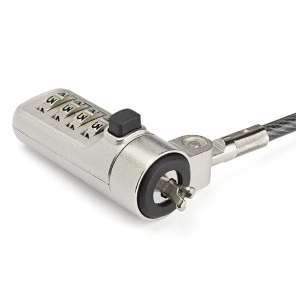 StarTech.com Laptop kabelslot 4-cijfer combinatie slot Wedge type - Afbeelding 2