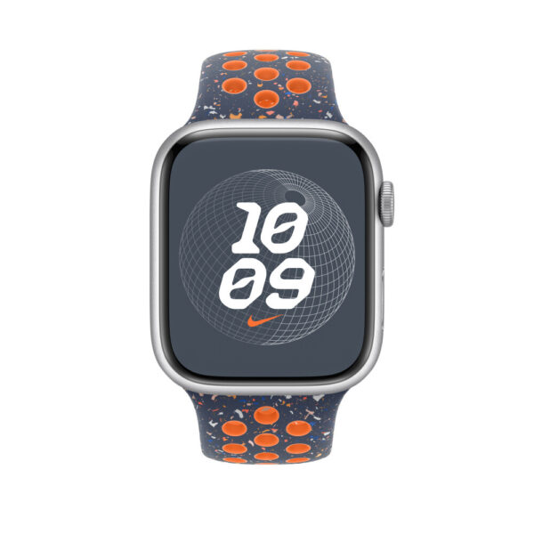 Apple MUV83ZM/A slimme draagbare accessoire Band Blauw Aluminium, Fluorelastomeer - Afbeelding 4
