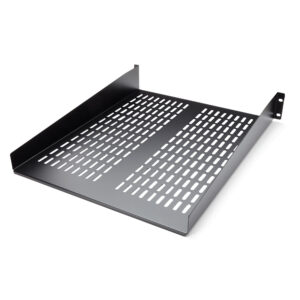 StarTech.com 2U Server Rack Schap - Universele Geventileerde Rack Mount Cantilever Shelf voor 19" Netwerk Kast & Apparatuur - He