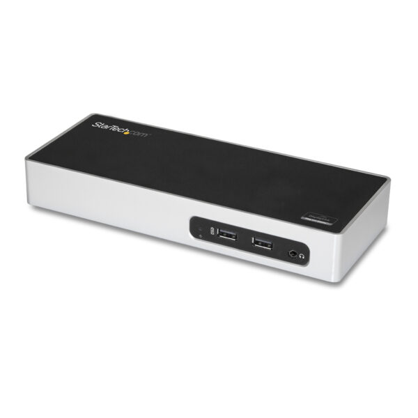 StarTech.com USB 3.0 Docking Station - Dual Monitor Laptop Docking Station met HDMI & DVI/VGA Video - 6-port USB 3.1 Gen 1 5Gbps