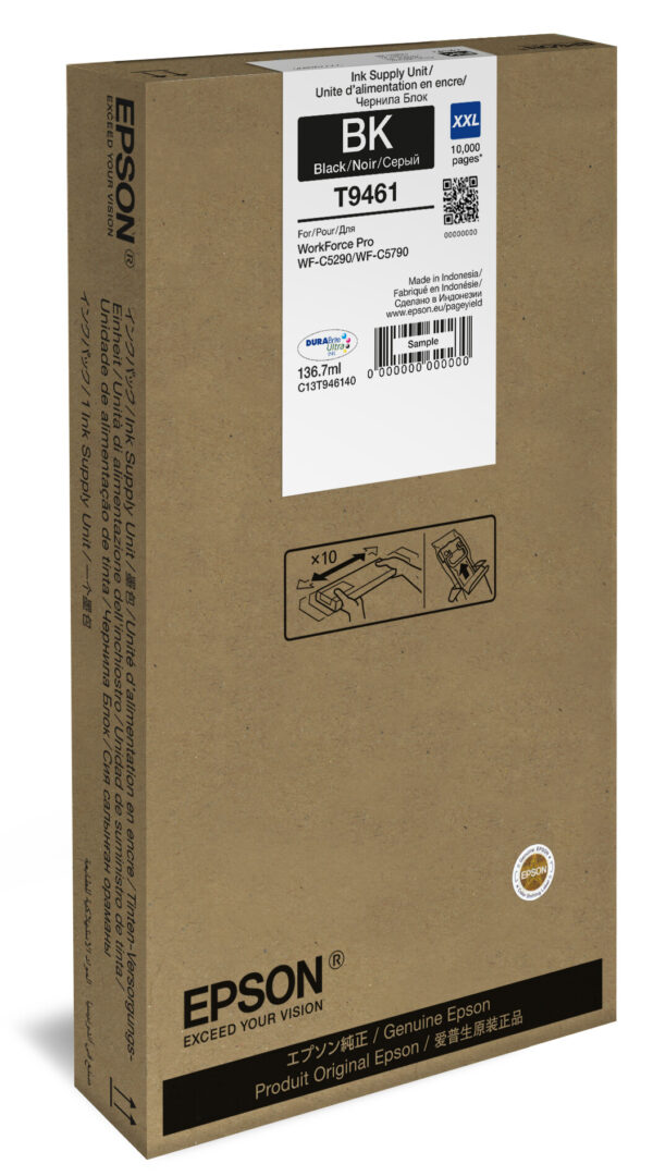 Epson WF-C5x90 Series Ink Cartridge XXL Black - Afbeelding 2