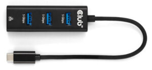 CLUB3D CSV-1549 interface hub USB Type-C 5000 Mbit/s Zwart