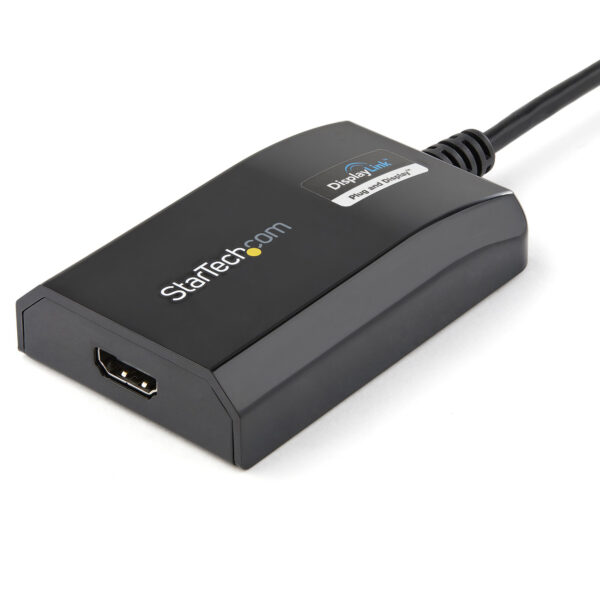StarTech.com USB 3.0-naar-HDMI externe Multi-Monitor grafische videoadapter voor Mac & pc – DisplayLink gecertificeerd – HD 1080 - Afbeelding 5