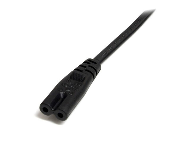 StarTech.com 2m Laptop Stroomkabel, EU Plug naar C7, 2.5A 250V, 18AWG, Laptop Vervangkabel, Printer Voedingskabel, Laptop Lader - Afbeelding 3