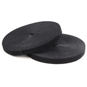 StarTech.com 30m Bulk Rol Klittenband - Op Maat te Knippen Herbruikbare Kabelbinders - Industriële Klitband Tape - Zelfklevende