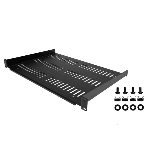 StarTech.com 1U Rack Shelf - Universele Geventileerde 19 inch Server Rack Plank/Lade voor AV/Data/Netwerk Apparatuur – Cantileve - Afbeelding 6