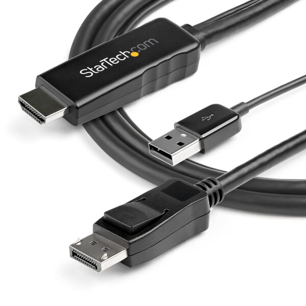 StarTech.com HDMI naar DisplayPort kabel 4K 30Hz 2 m - Afbeelding 7
