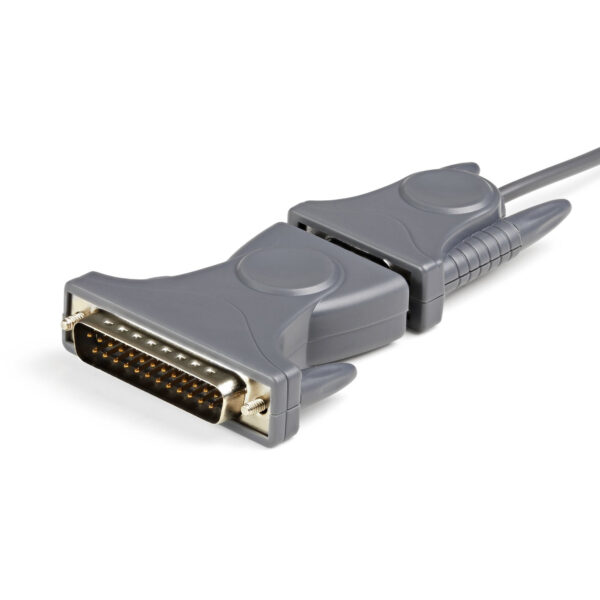 StarTech.com USB naar RS232 DB9/DB25 Seriële Verloopkabel - M/M - Afbeelding 3