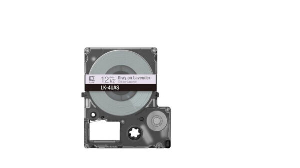 Epson LK-4UAS Grijs, Paars - Afbeelding 2