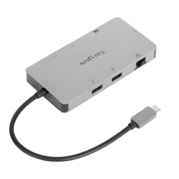 Targus DOCK423EU laptop dock & poortreplicator Bedraad USB 3.2 Gen 1 (3.1 Gen 1) Type-C Zilver - Afbeelding 6