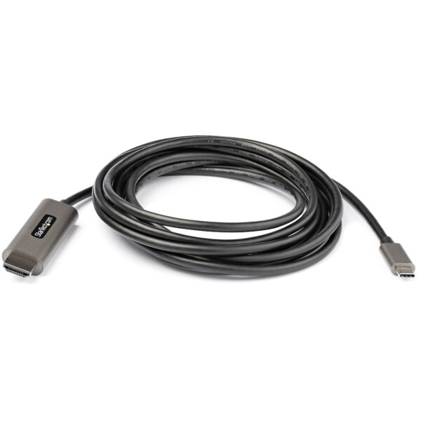 StarTech.com 3m USB-C naar HDMI Kabel - 4K 60Hz met HDR10 - Ultra HD USB Type-C naar 4K HDMI 2.0b Video Adapter Kabel - USB-C na - Afbeelding 2