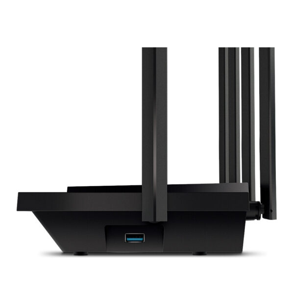 TP-Link Archer AX72 draadloze router Gigabit Ethernet Dual-band (2.4 GHz / 5 GHz) Zwart - Afbeelding 2
