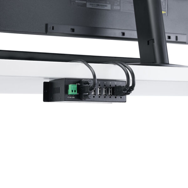 StarTech.com Monteerbare robuuste industriële 7-poort USB-hub - Afbeelding 3