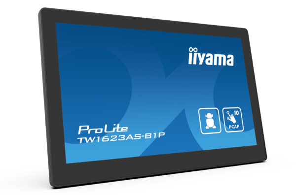 iiyama TW1623AS-B1P beeldkrant Interactief flatscreen 39,6 cm (15.6") Wifi 450 cd/m² Double Full HD Zwart Touchscreen Type proce - Afbeelding 4
