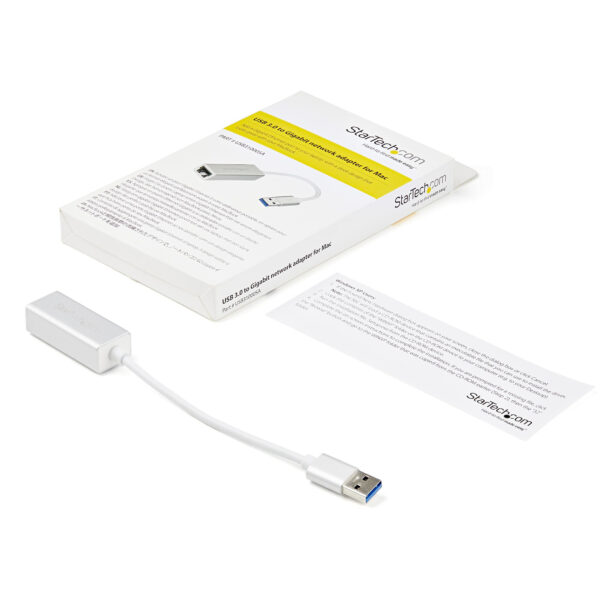StarTech.com USB 3.0 naar gigabit ethernet netwerkadapter - zilver - Afbeelding 2