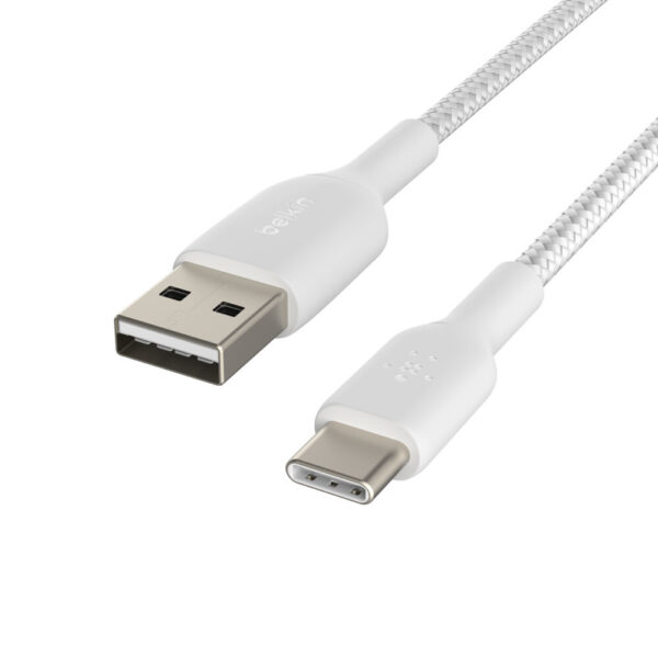 Belkin BoostCharge USB-kabel 2 m USB A USB C Wit - Afbeelding 2