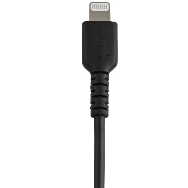StarTech.com Premium USB-A naar Lightning Kabel 30cm Zwart - USB Type A naar Lightning Charge & Sync Oplaadkabel - Verstevigd me - Afbeelding 8