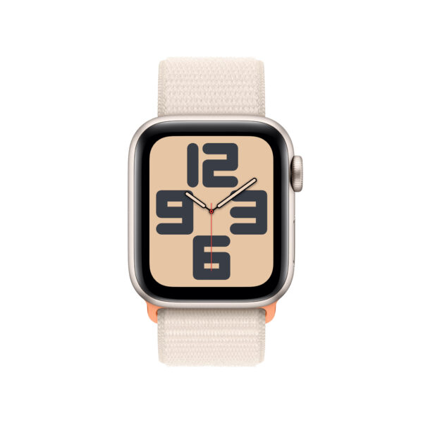 Apple Watch SE OLED 40 mm Digitaal 324 x 394 Pixels Touchscreen 4G Beige Wifi GPS - Afbeelding 2