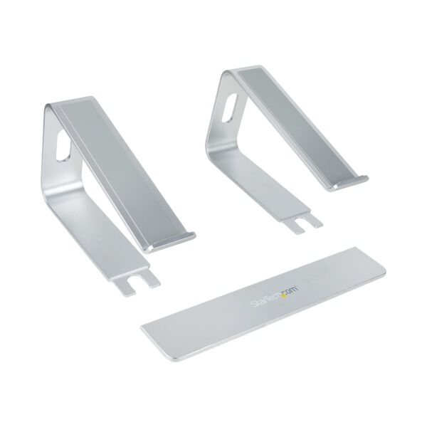 StarTech.com Laptop Standaard Bureau, Aluminum, Zilver, Max 5kg, Ergonomische Laptopstandaard, Draagbare Laptop Verhoger, Notebo - Afbeelding 11